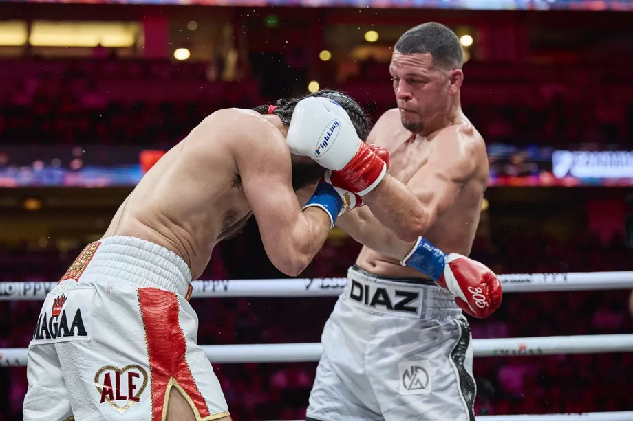 Nate Diaz beat Jorge Masvidal in their boxing rematch